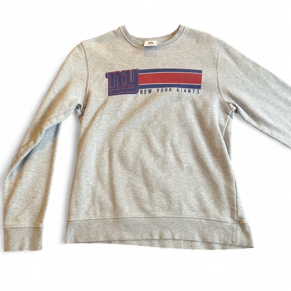 light grey New York Giants crewneck sweatshirt - Picture 3 of 8